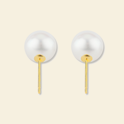 JESCOJES Elegance AAA Freshwater Pearl Stud Earrings