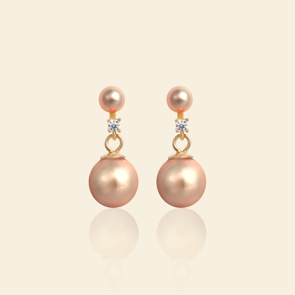 JESCOJES Luminous AAAA Pearl Earrings