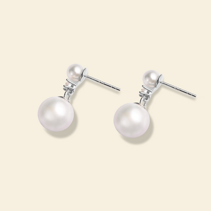 JESCOJES Luminous AAAA Pearl Earrings