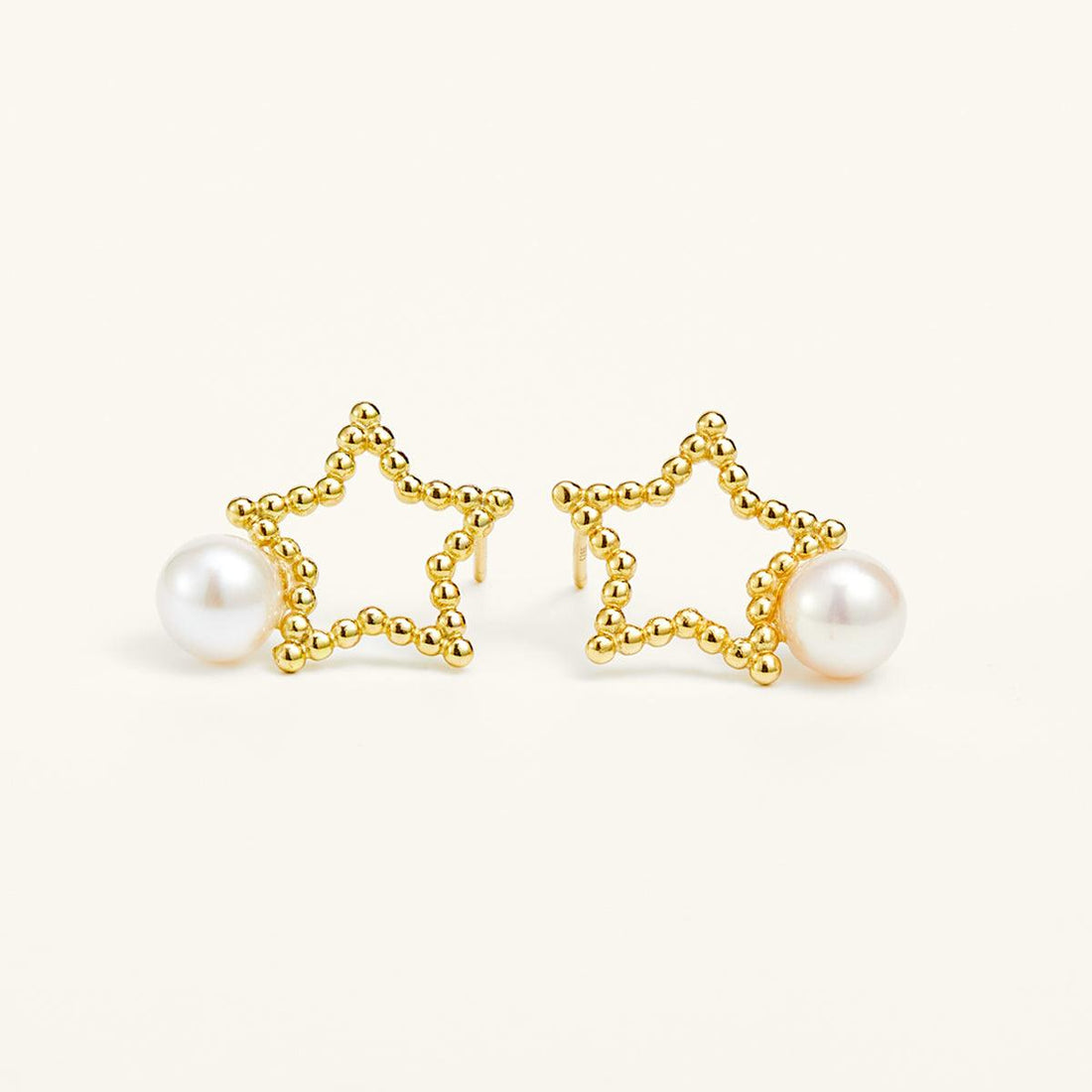 Lucky Star Freshwater Pearl Earrings - JESCOJES