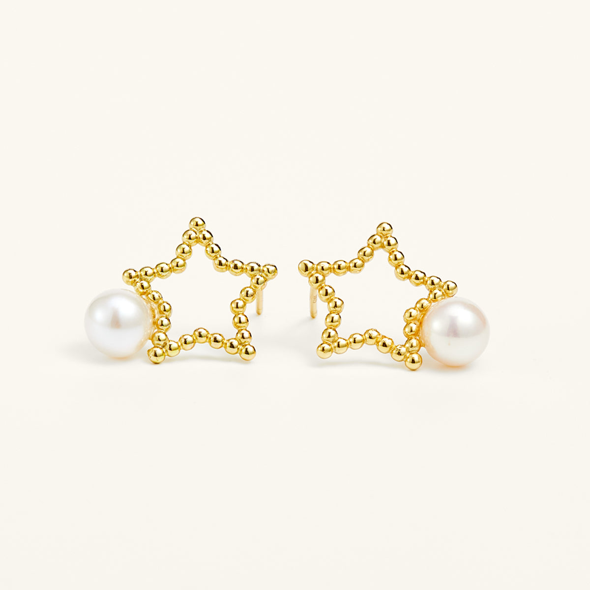 Lucky Star Freshwater Pearl Earrings