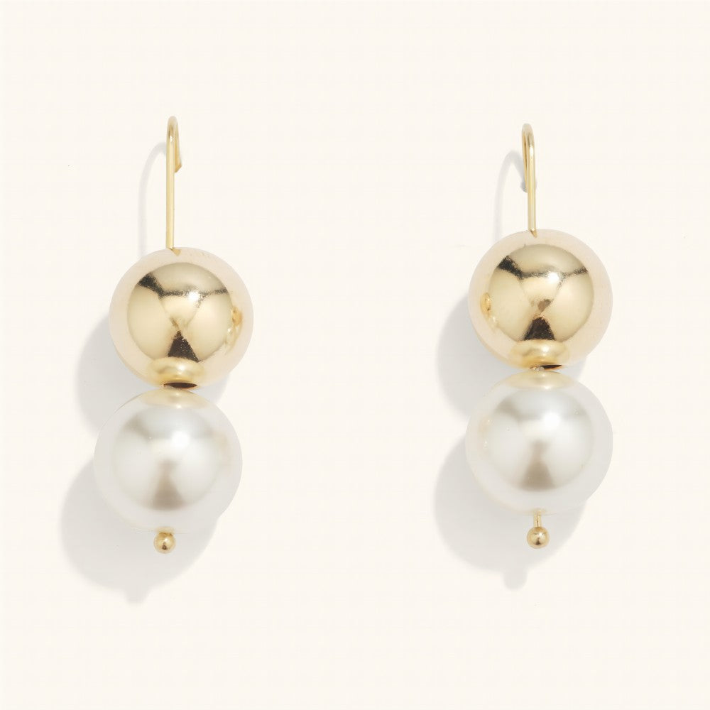 Elegant Pearl Drop Earrings - JESCOJES