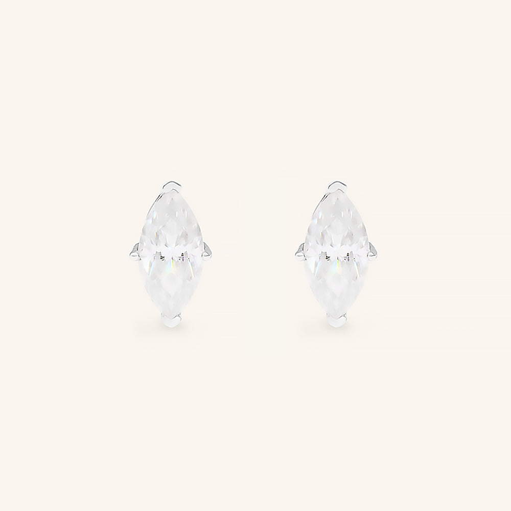 Classic Marquise Premium Moissanite Stud Earrings