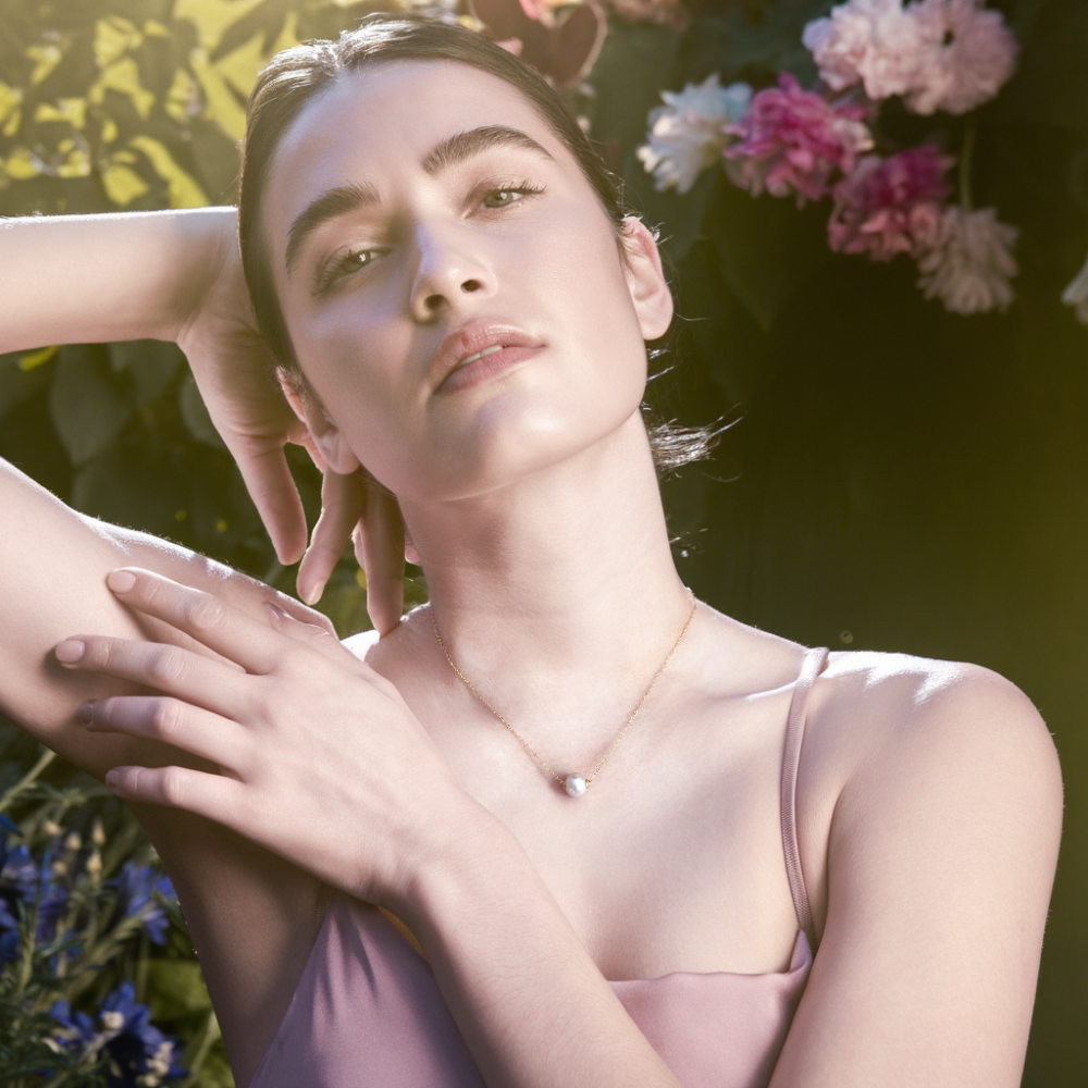 JESCOJES Lulu Tong AAA Pearl Pendant Necklace