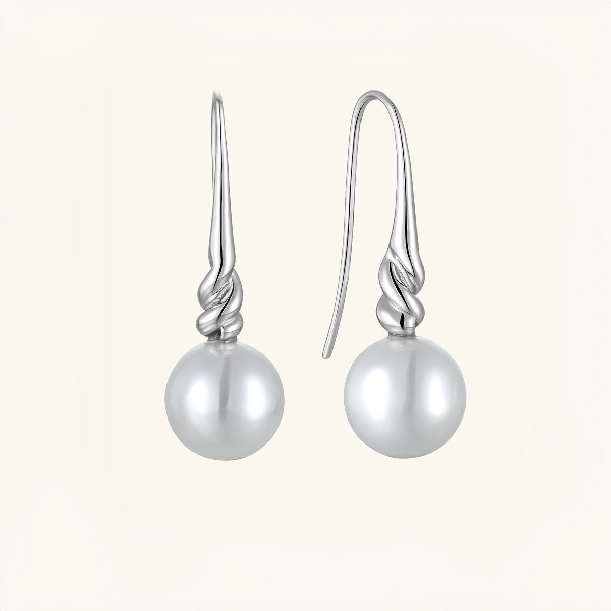 Vigorous Pearl Dangle Earrings - JESCOJES