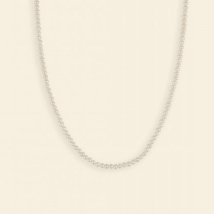 Charming Freshwater Pearl Strand Necklace 3.5-4mm 16&quot;-18&quot; - JESCOJES