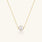 White / Premium | 8mm AAAA Pearl / Sterling Silver Plated 18K Gold