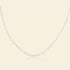 JESCOJES Charismatic AAA Freshwater Pearl Strand Necklace 3.5-4mm 17"