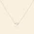 JESCOJES Charismatic 18K Gold Akoya Pearls Pendant Necklace