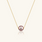 Violet / Premium | 8mm AAAA Pearl / Sterling Silver Plated 18K Gold