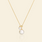 White / Sterling Silver Plated 18K Gold