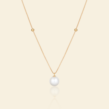 JESCOJES Elegant Beauty AAAA-Grade Pearl Pendant Necklace