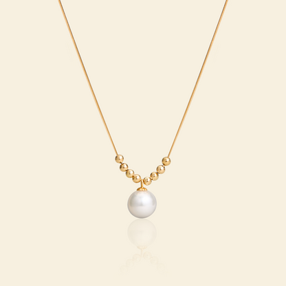 JESCOJES Elegant Beauty AAAA-Grade Pearl Pendant Necklace