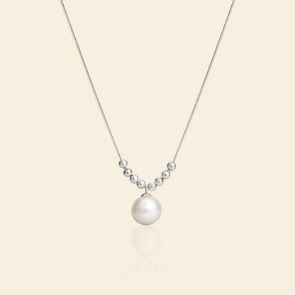 JESCOJES Elegant Beauty AAAA-Grade Pearl Pendant Necklace