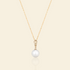 JESCOJES Noble Pearl Pendant Necklace