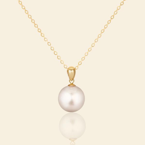 JESCOJES Elegant AAAA Pearl Pendant Necklace