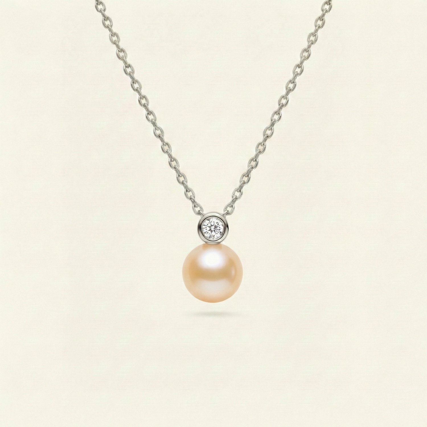 JESCOJES Romantic AAAA Pearl Pendant Necklace