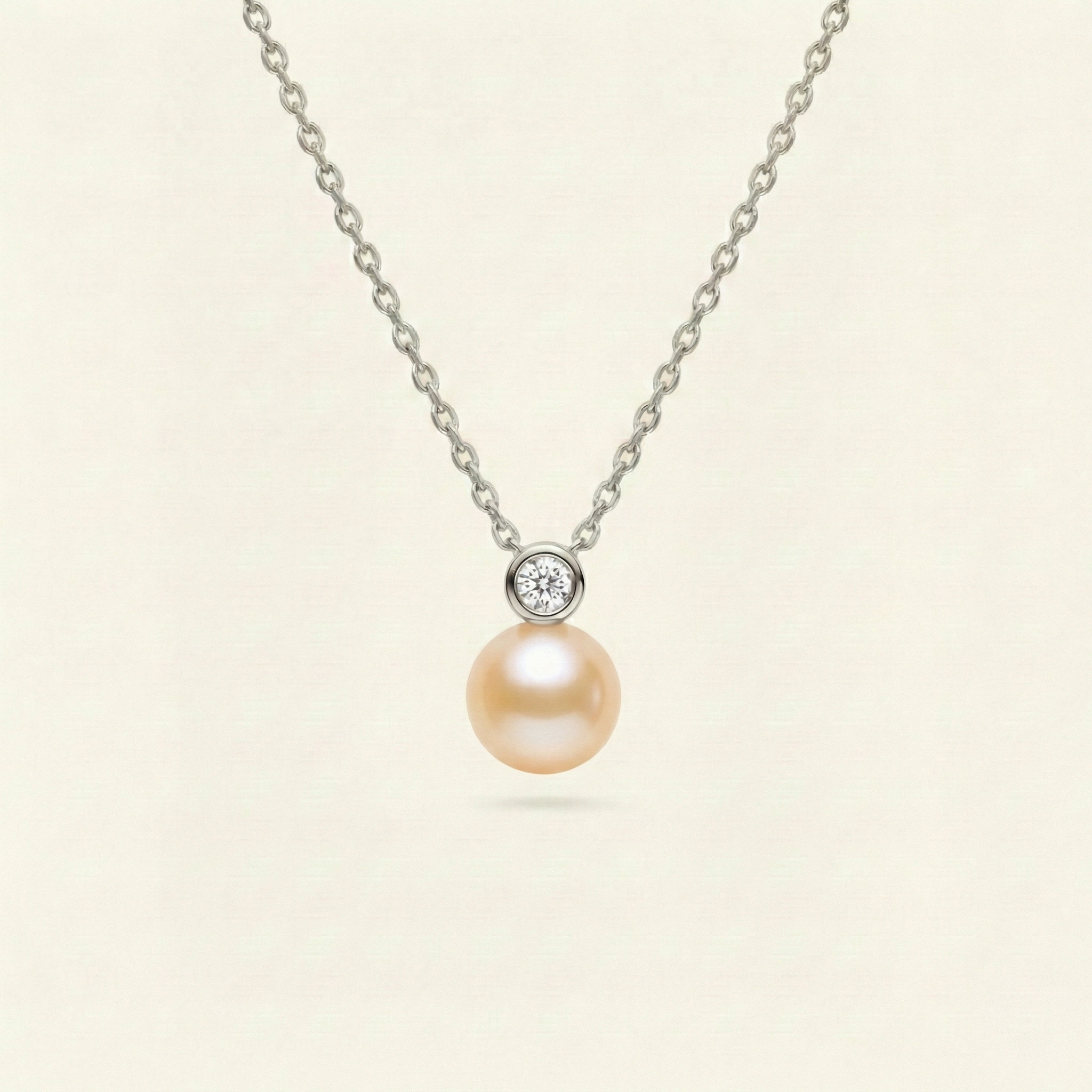 JESCOJES Romantic AAAA Pearl Pendant Necklace