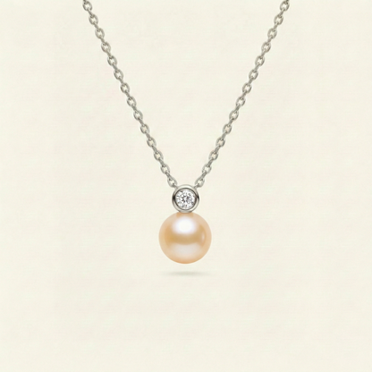 JESCOJES Romantic AAAA Pearl Pendant Necklace