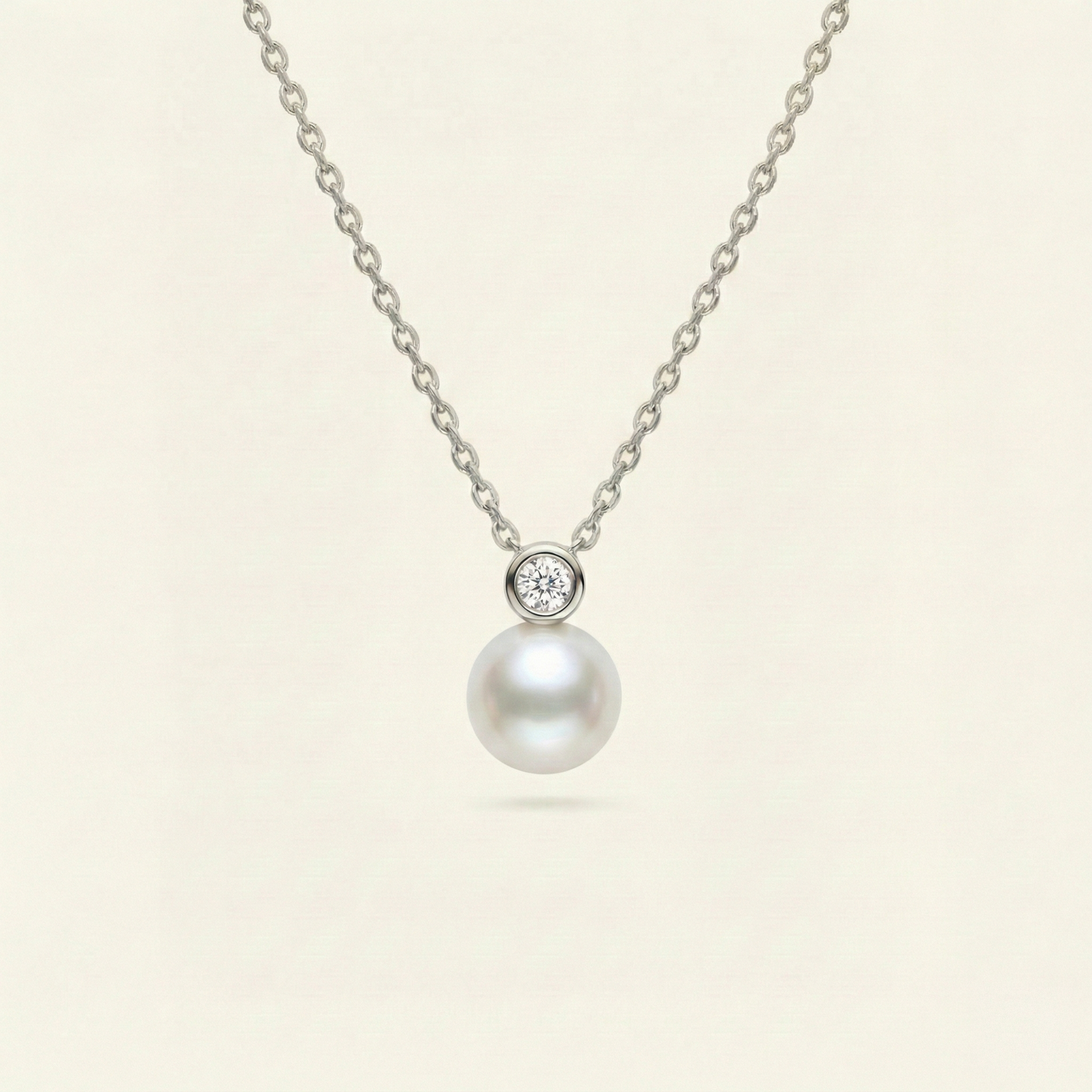 JESCOJES Romantic AAAA Pearl Pendant Necklace