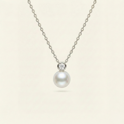 JESCOJES Romantic AAAA Pearl Pendant Necklace