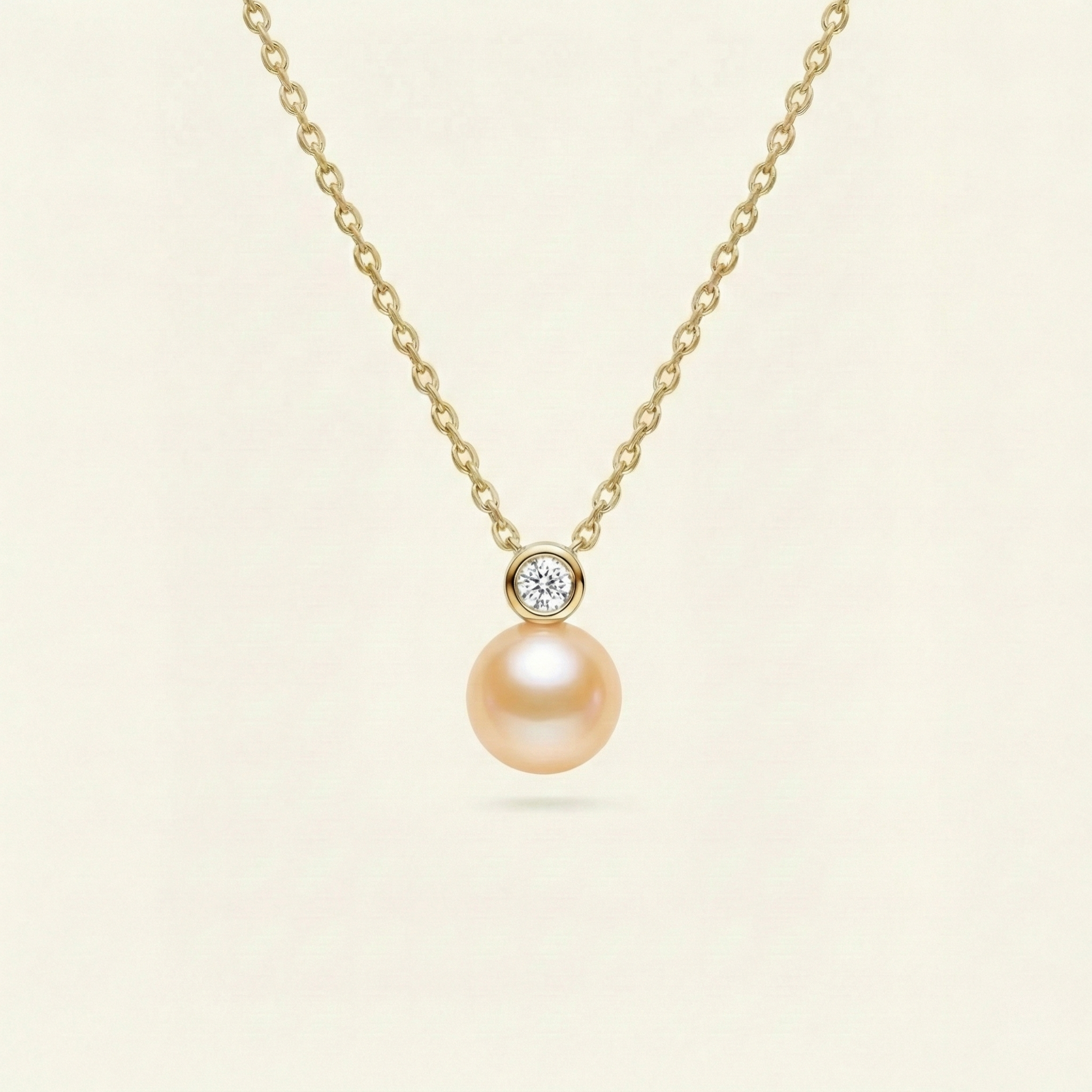 JESCOJES Romantic AAAA Pearl Pendant Necklace