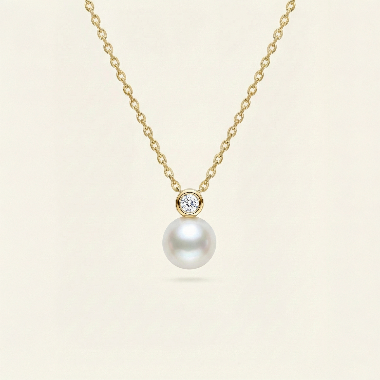 JESCOJES Romantic AAAA Pearl Pendant Necklace