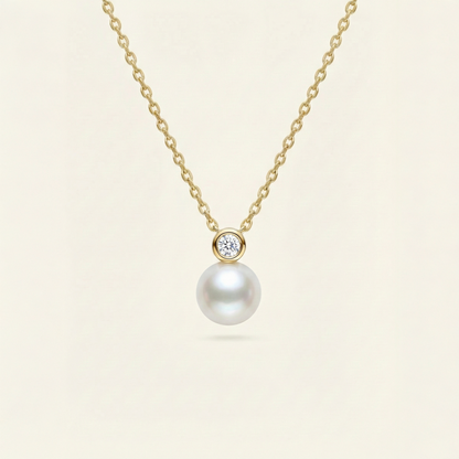 JESCOJES Romantic AAAA Pearl Pendant Necklace