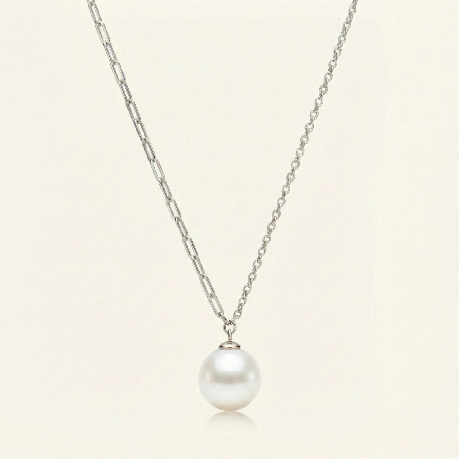 JESCOJES Chic AAAA Pearl Pendant Necklace