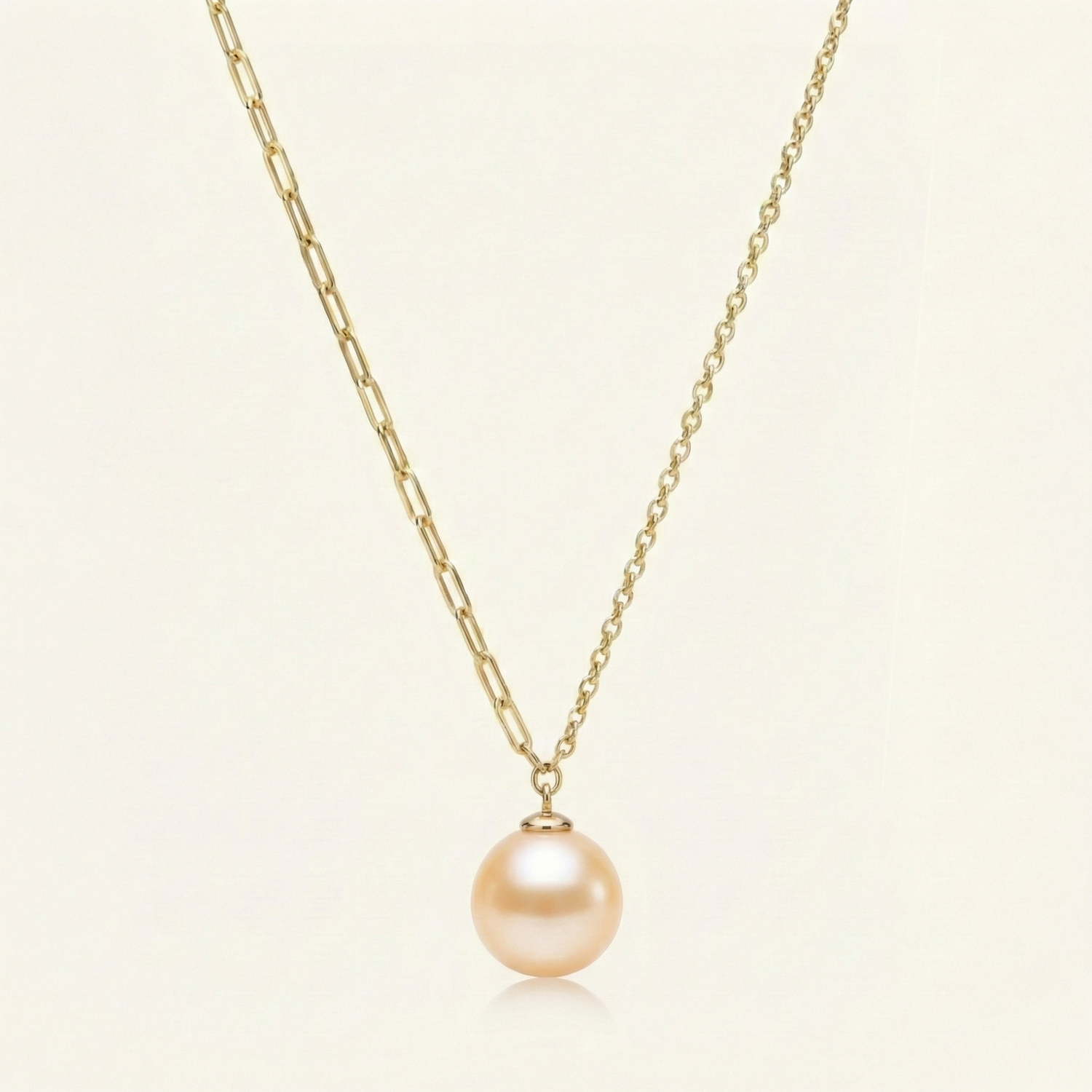 JESCOJES Chic AAAA Pearl Pendant Necklace