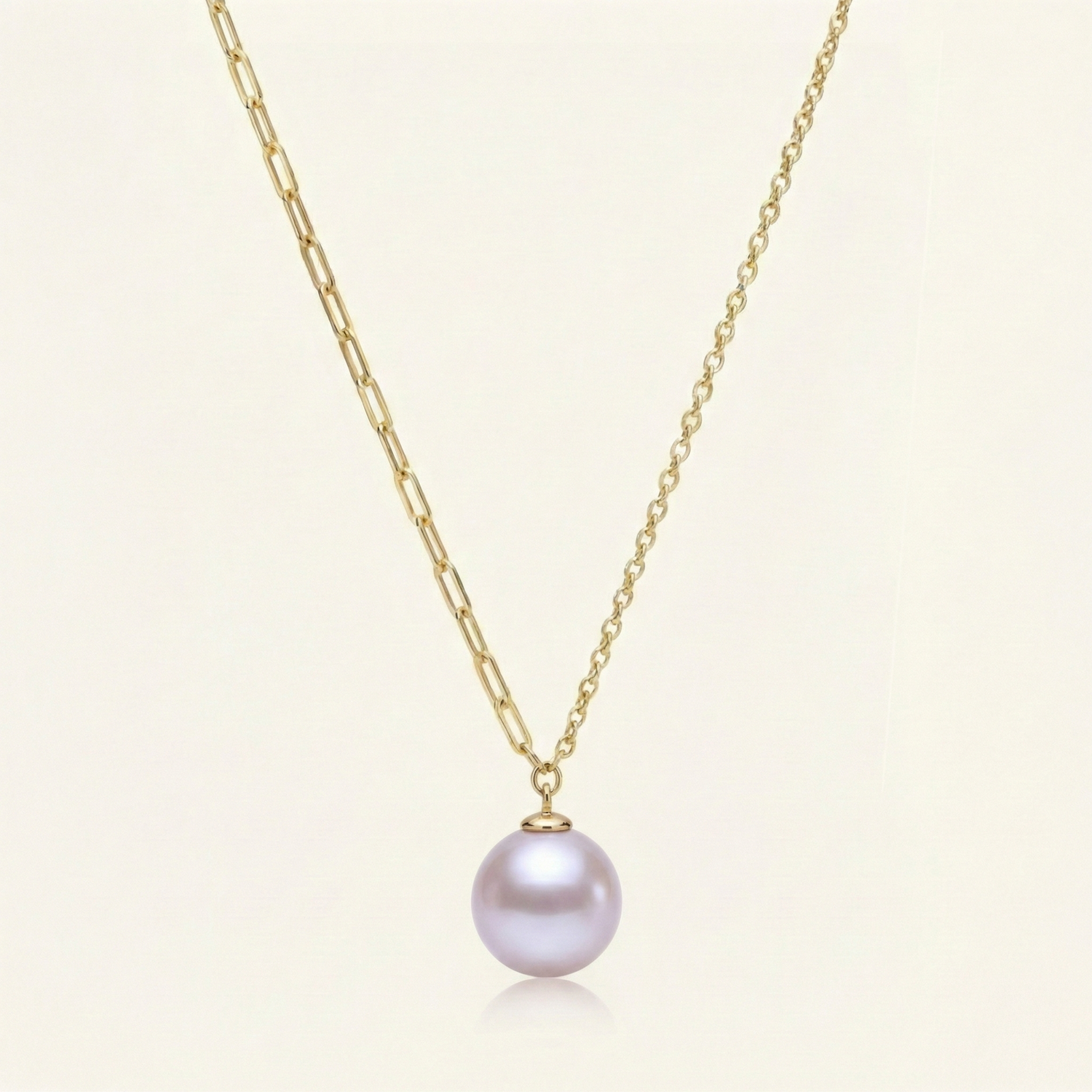 JESCOJES Chic AAAA Pearl Pendant Necklace