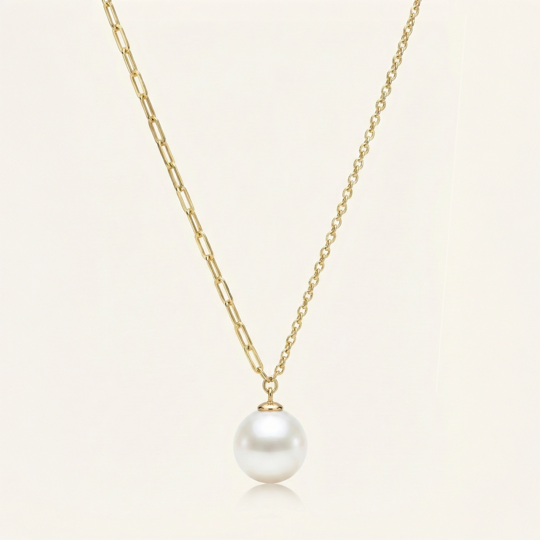 JESCOJES Chic AAAA Pearl Pendant Necklace