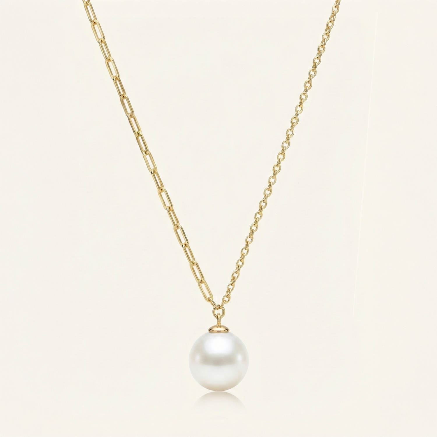 JESCOJES Chic AAAA Pearl Pendant Necklace