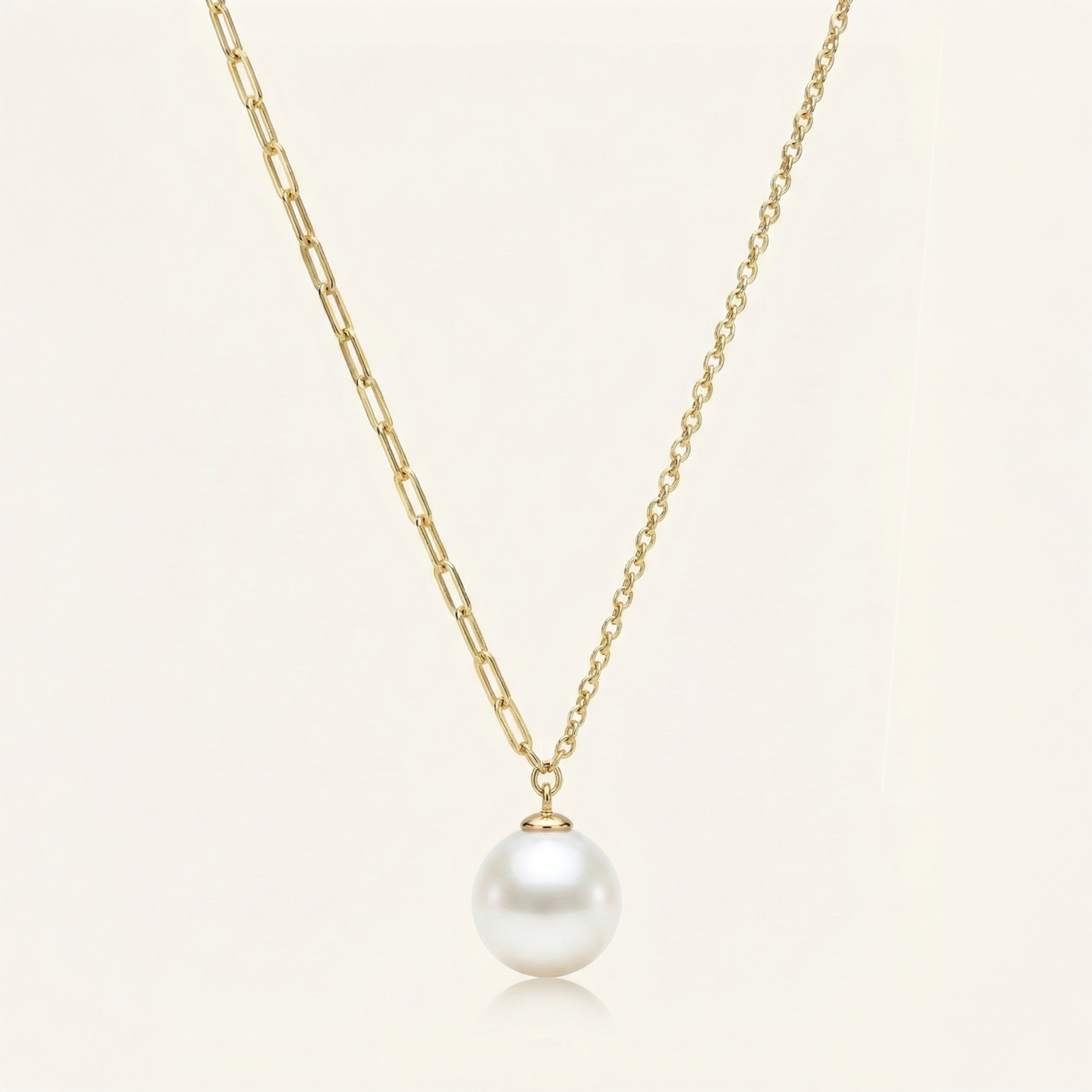 JESCOJES Chic AAAA Pearl Pendant Necklace