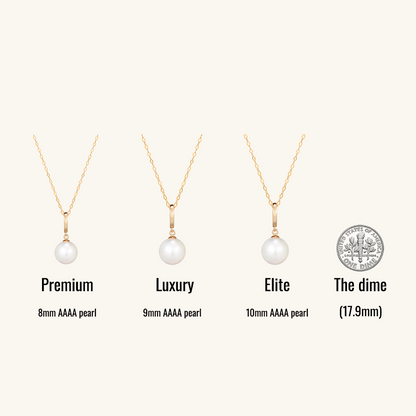 JESCOJES Signature Convertible Pearl Pendant Necklace