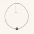 JESCOJES La Sérénité | Amethyst Aurora Perlenstrang Halskette