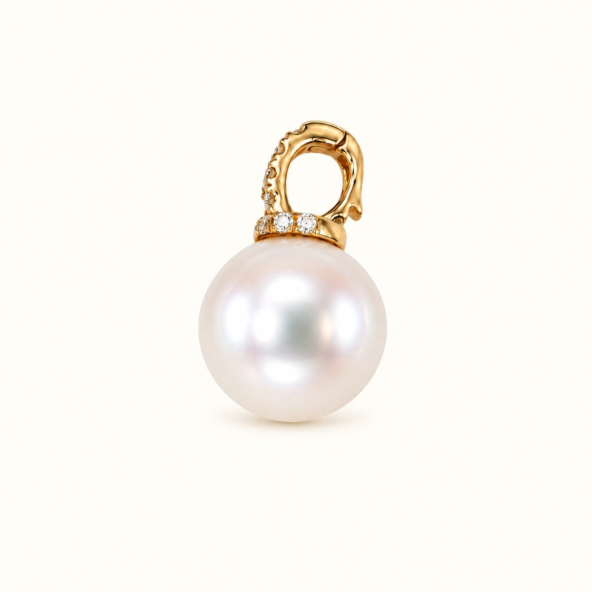 JESCOJES The Halo | Convertible Akoya Pearl Pendant Necklace