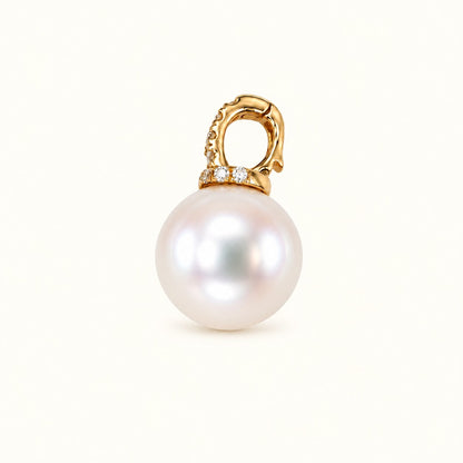 JESCOJES The Halo | Convertible Akoya Pearl Pendant Necklace