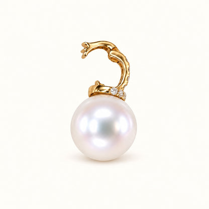 JESCOJES The Halo | Convertible Akoya Pearl Pendant Necklace