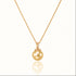 JESCOJES The Halo | Convertible South Sea Gold Pearl Pendant Necklace