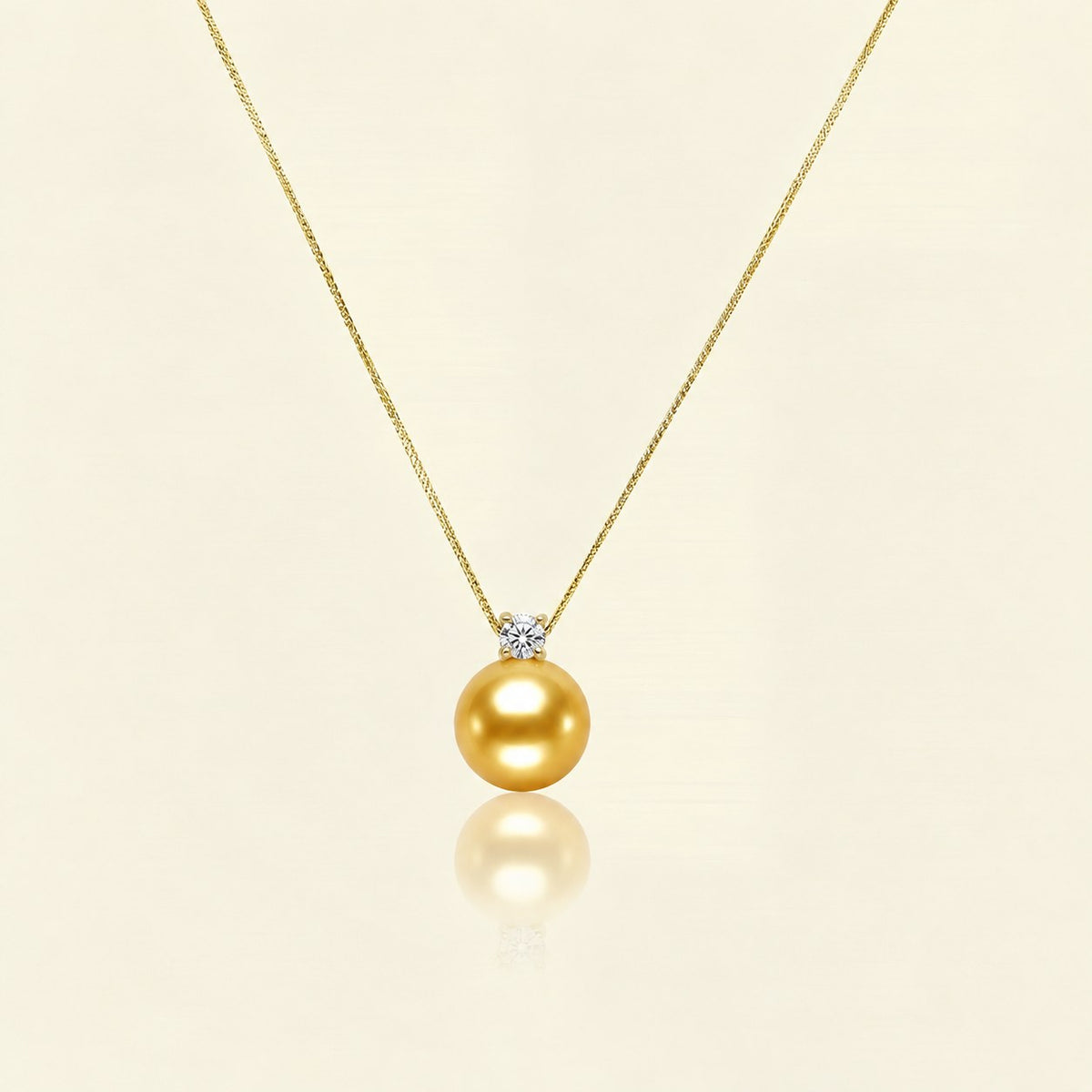 JESCOJES The Noble | South Sea Gold Pearl Pendant Necklace