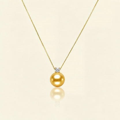JESCOJES The Noble | South Sea Gold Pearl Pendant Necklace