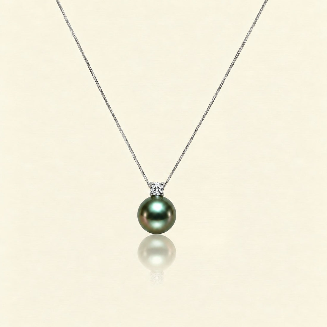 JESCOJES The Noble | Tahitian Pearl Pendant Necklace
