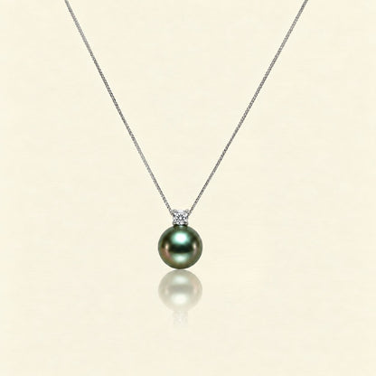JESCOJES The Noble | Tahitian Pearl Pendant Necklace