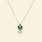 Black / White Gold-plated Sterling Silver