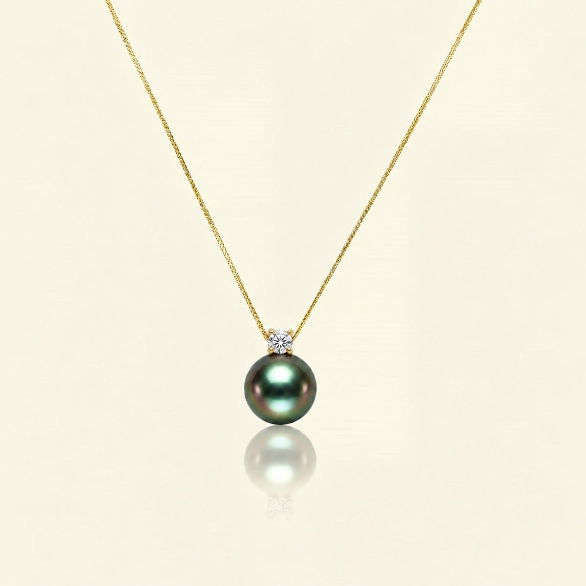 JESCOJES The Noble | Tahitian Pearl Pendant Necklace