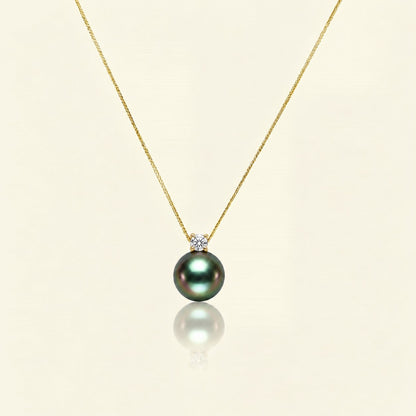 JESCOJES The Noble | Tahitian Pearl Pendant Necklace