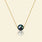 Black / 18K Solid Yellow Gold