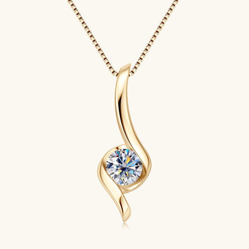 Grace Premium Moissanite Pendant Necklace - JESCOJES