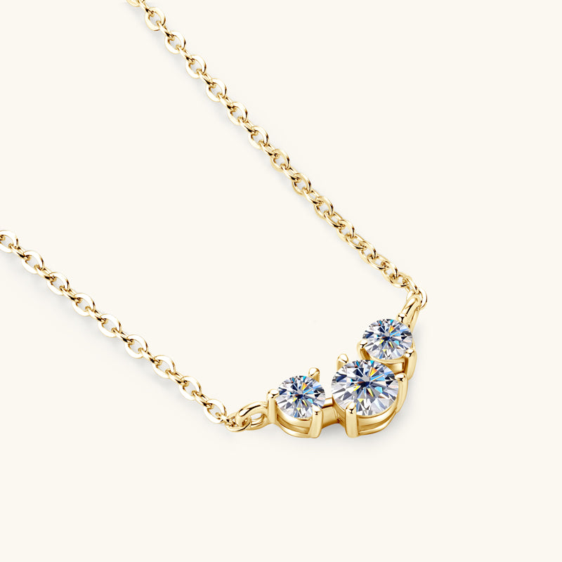 Charming Smile Premium Moissanite Pendant Necklace